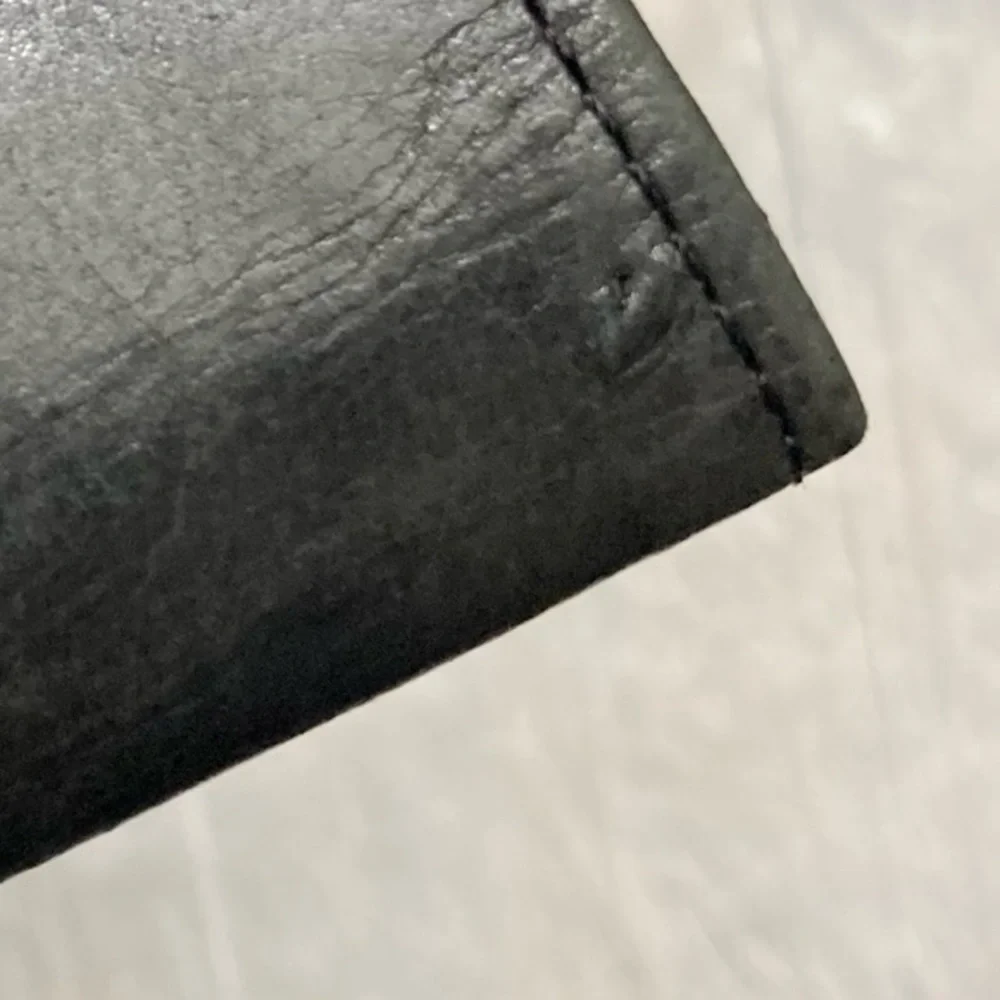 Coach vintage black leather slim wallet - Picture 2 of 11